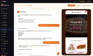 Moxu Desktop Website Example
