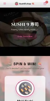 Moxu Mobile Website Example